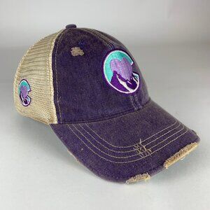 Colorado Unisex Purple Beige Headmost Relaxed Fit Snapback Trucker Hat